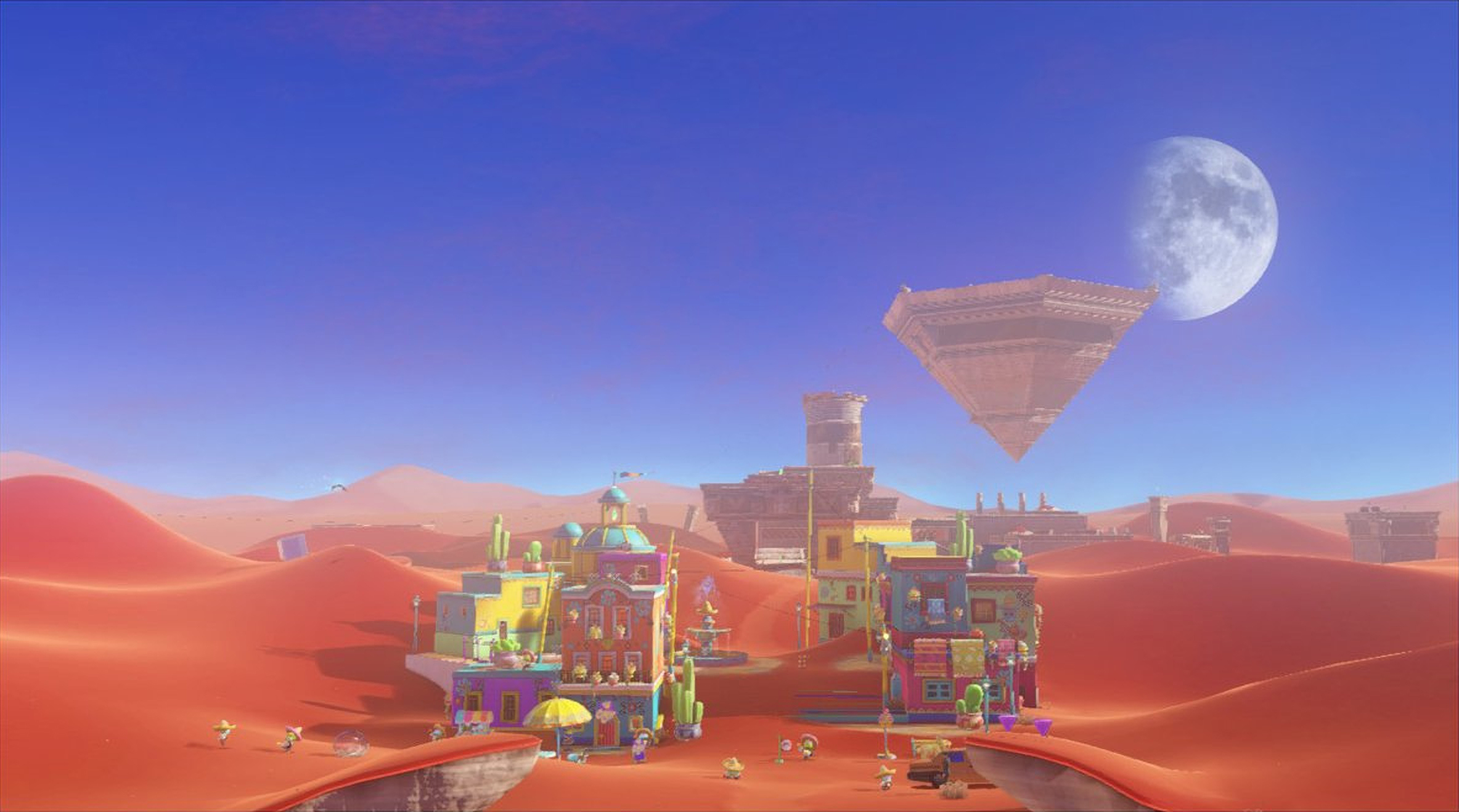 Mario Odyssey Sand Kingdom Backgrounds
